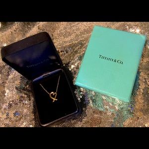 Tiffanny & Co. 18k Gold Paloma Picasso Loving Heart Necklace